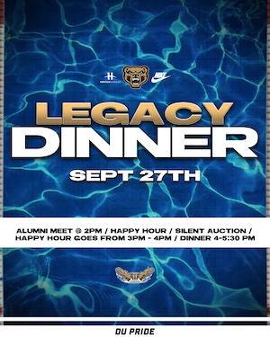 legacy dinner information graphic