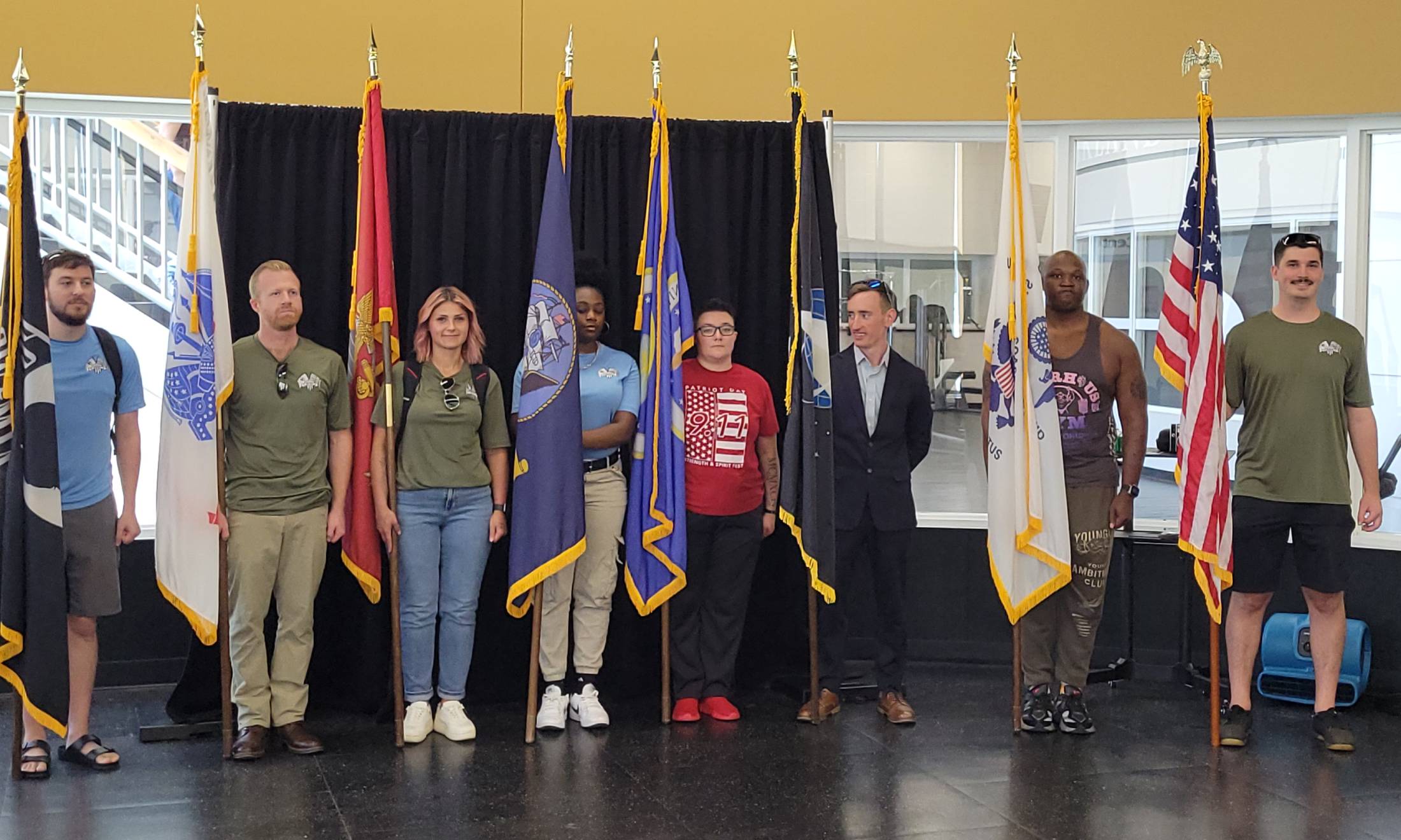 9/11 Remembrance Ceremony and Stair Climb on OU campus