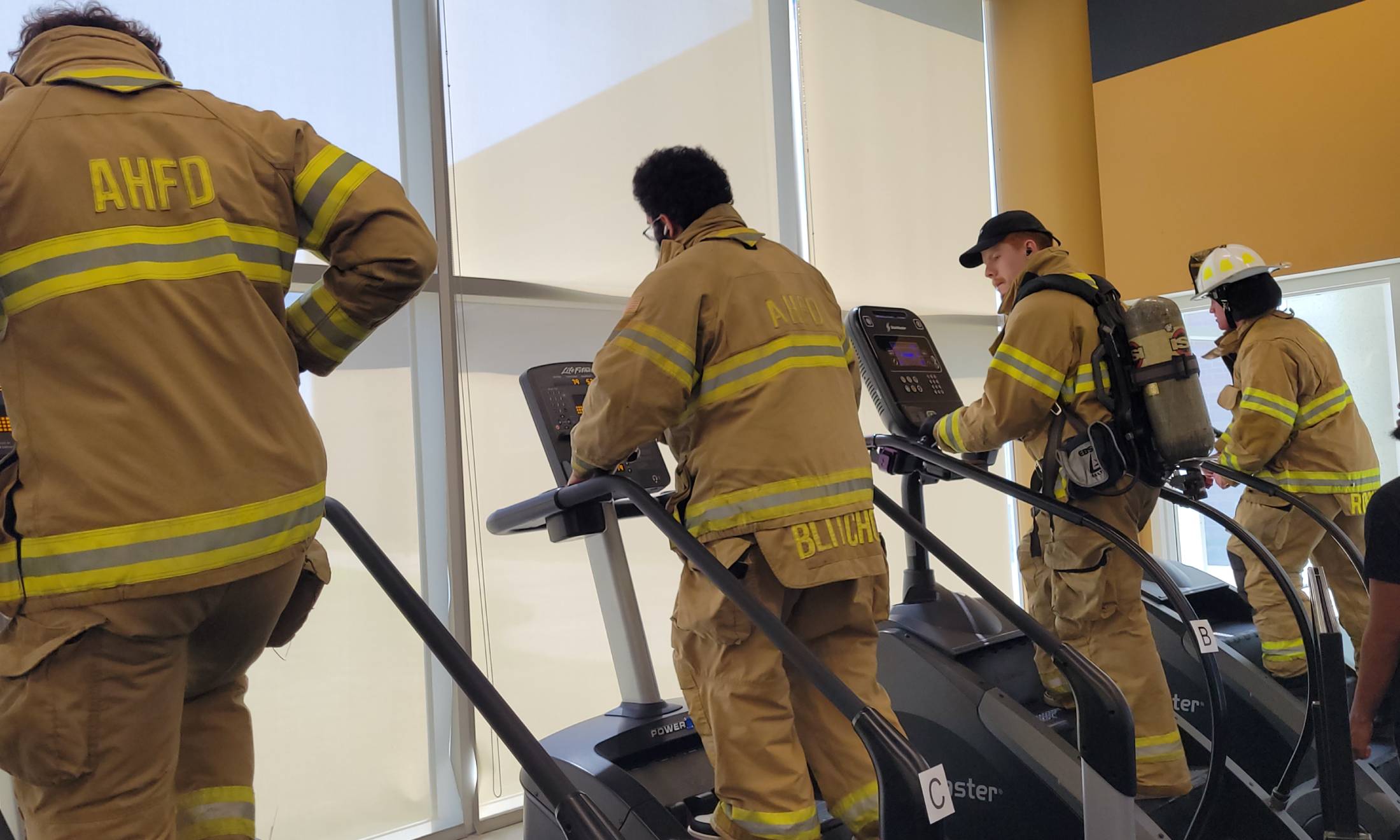 9/11 Remembrance Ceremony and Stair Climb on OU campus