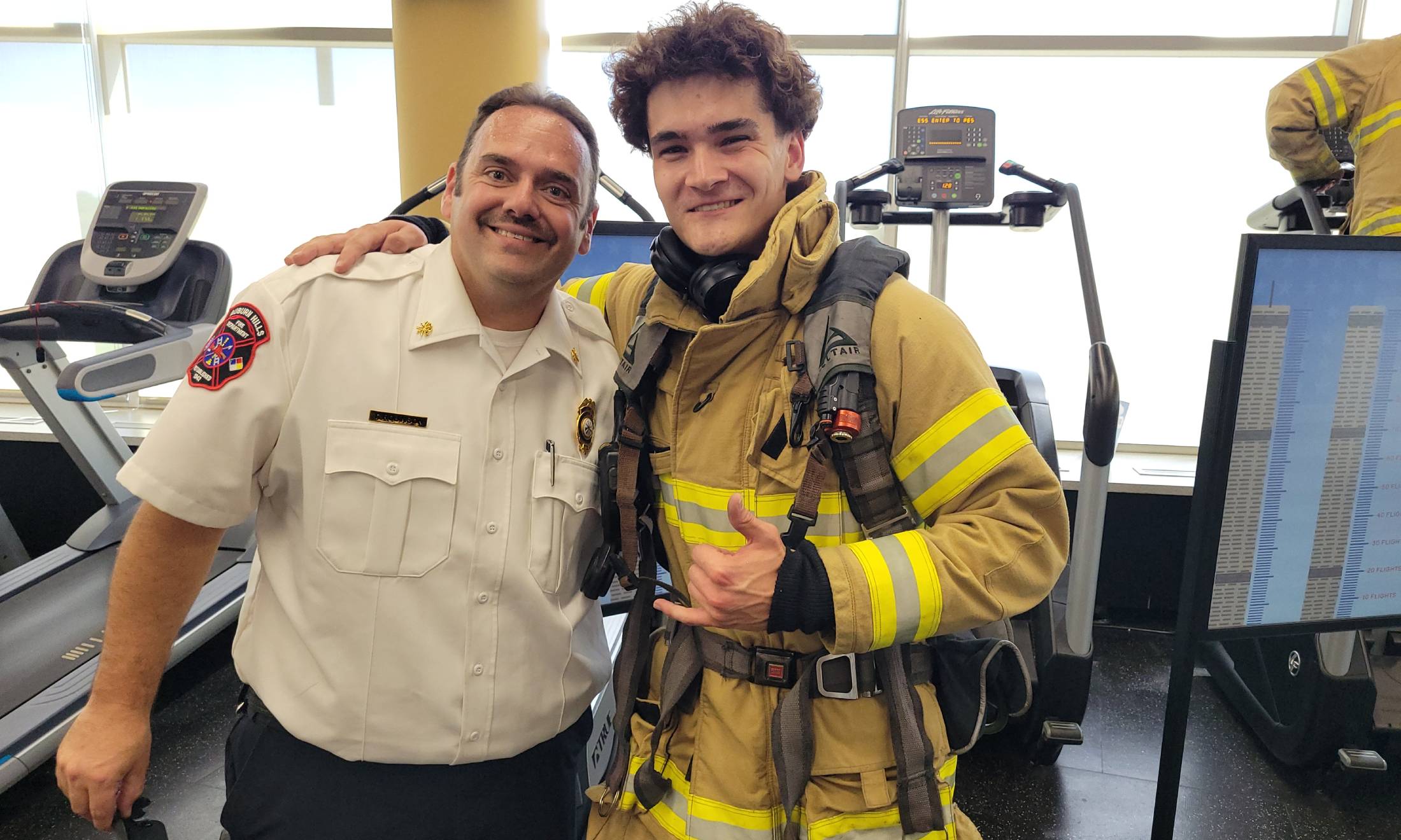 9/11 Remembrance Ceremony and Stair Climb on OU campus