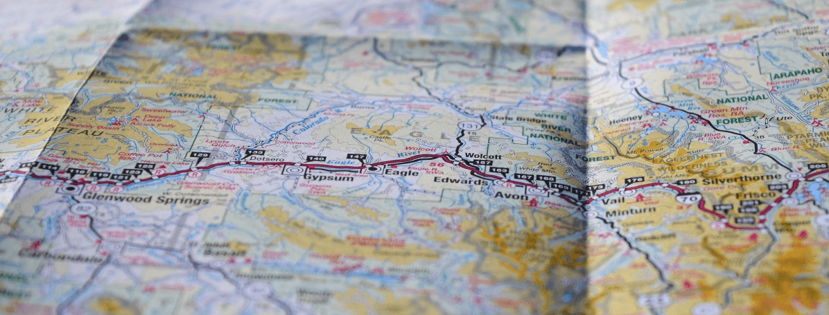 Geographical map