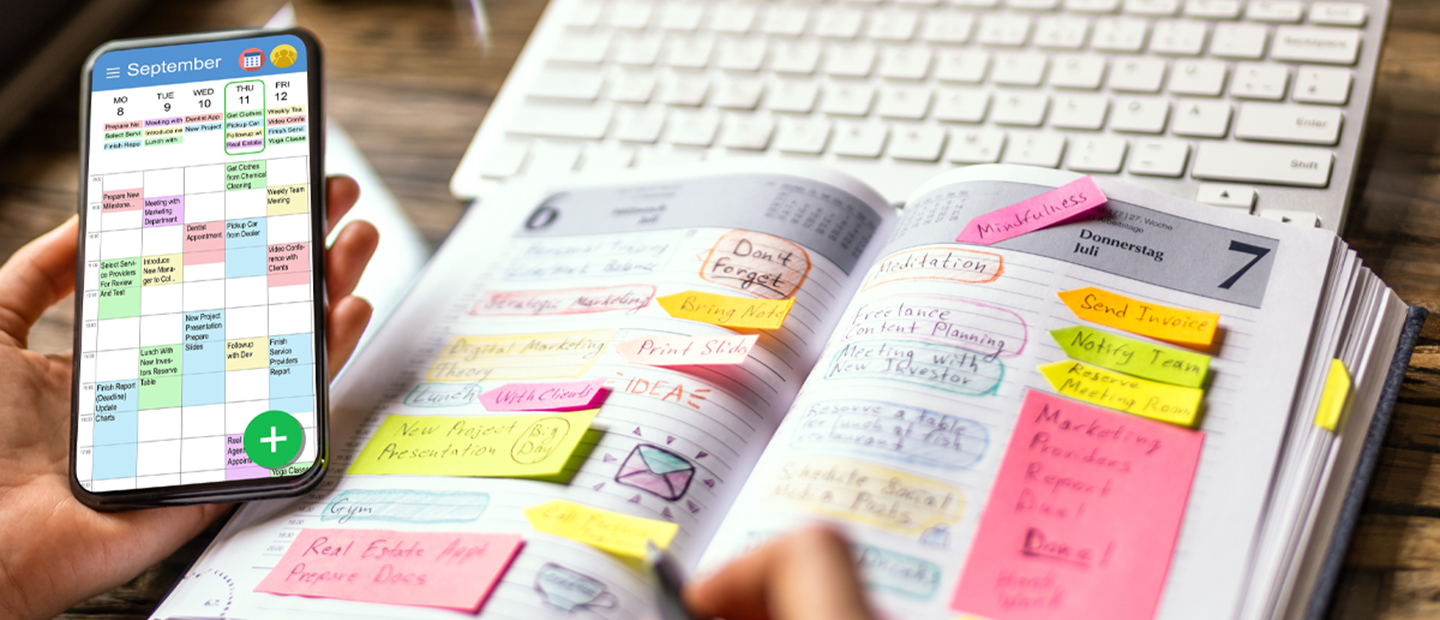 Setting Up a Productivity Calendar Banner