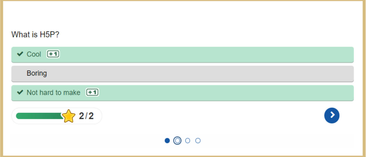 Online quiz