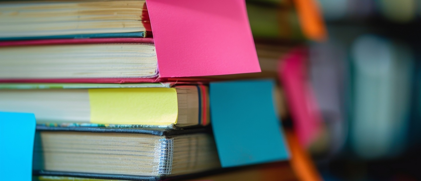 stack of books