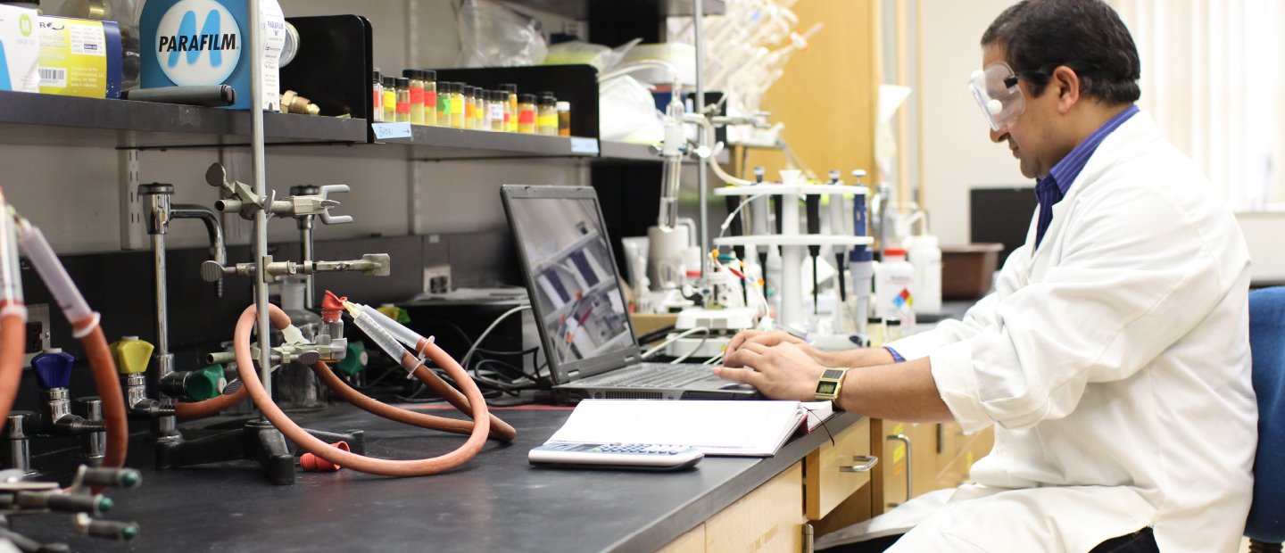 Chemistry - PH.D. in Biomedical Sciences Page Banner Chemistry - PH.D. in Biomedical Sciences Page Banner