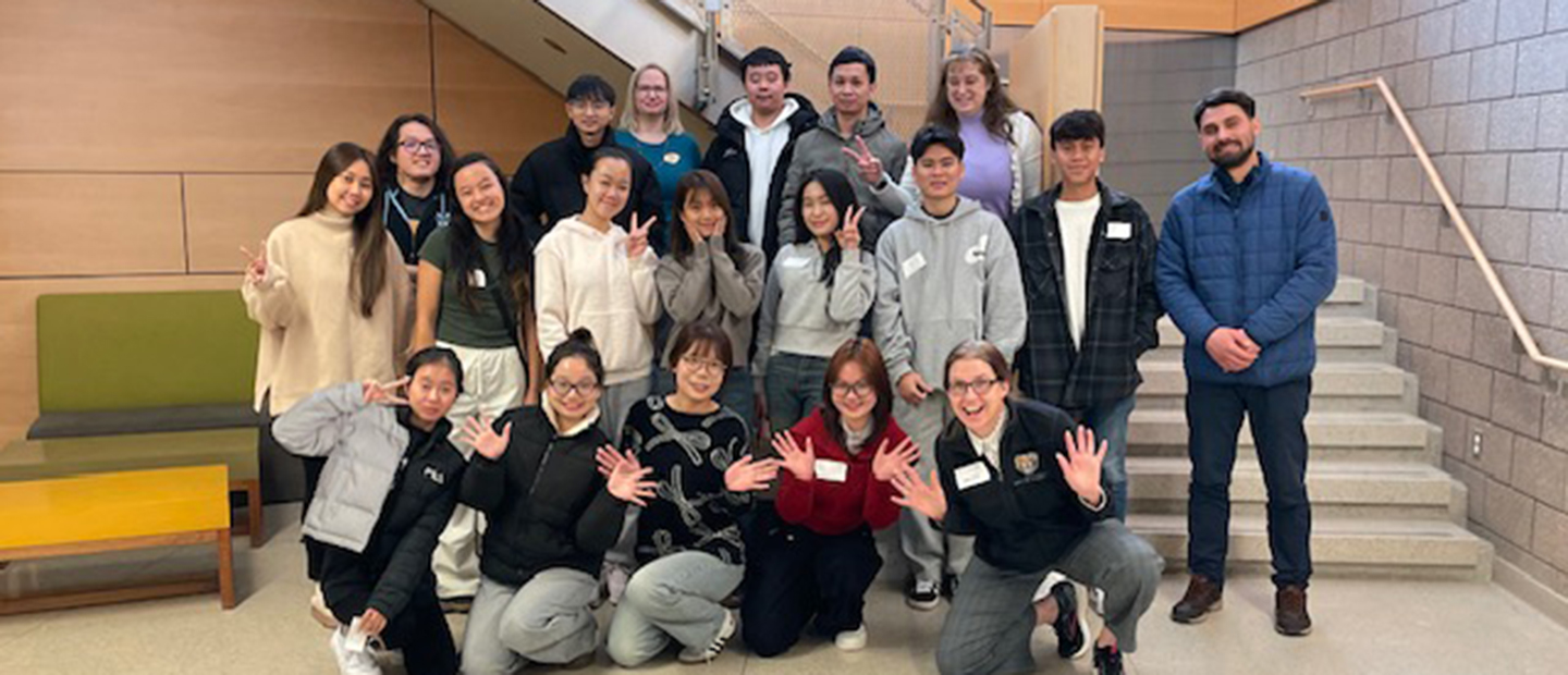 Student Voices Banner Group photo of ESL learners