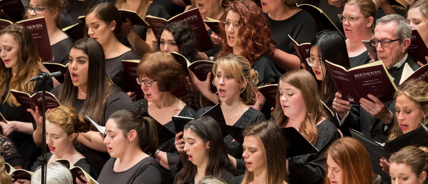 chorale banner chorale banner