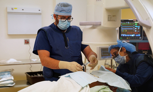 Dr. Bonnette in an OR