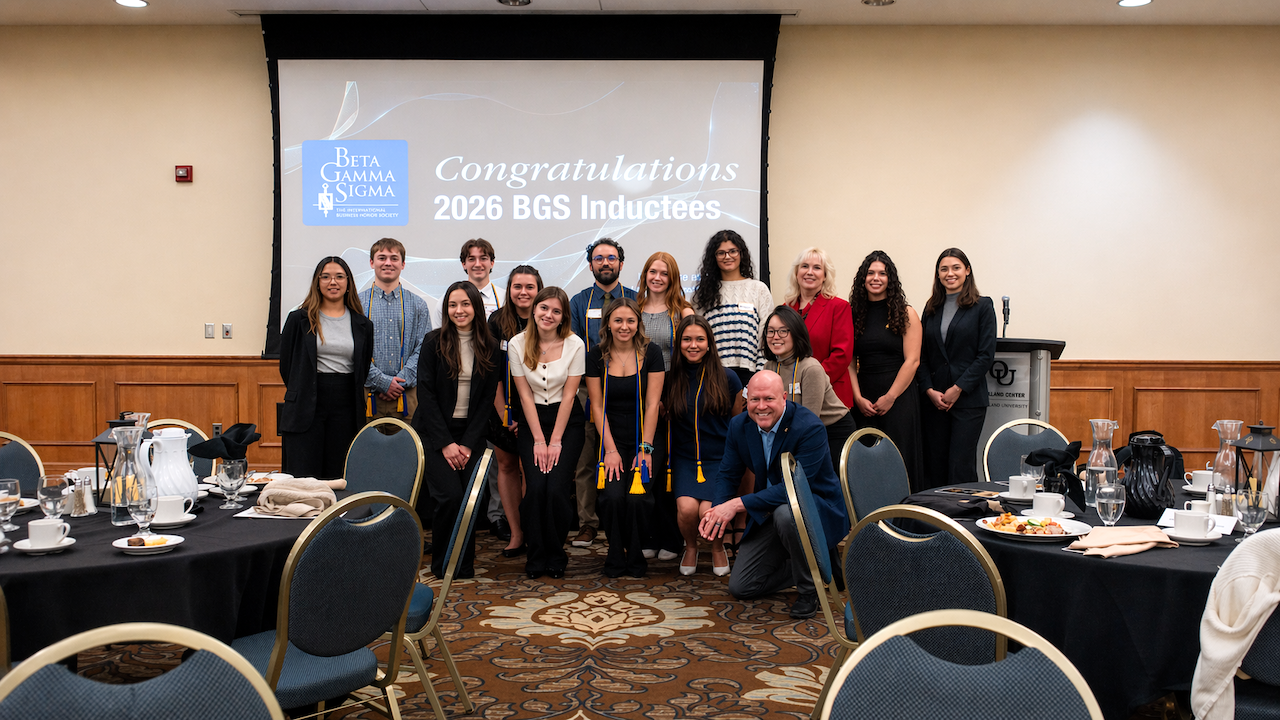 Beta Gamma Sigma inductees