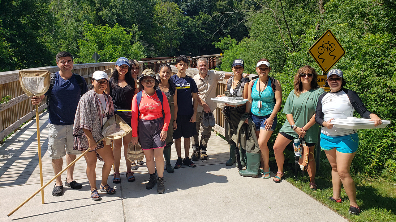 Guatemalan students at Paint Creek