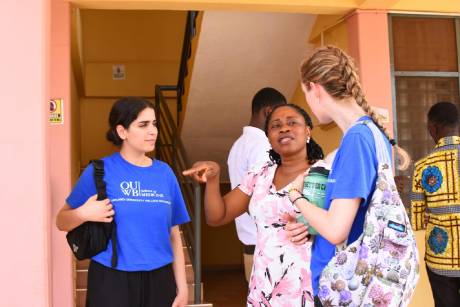 Students in Ghana