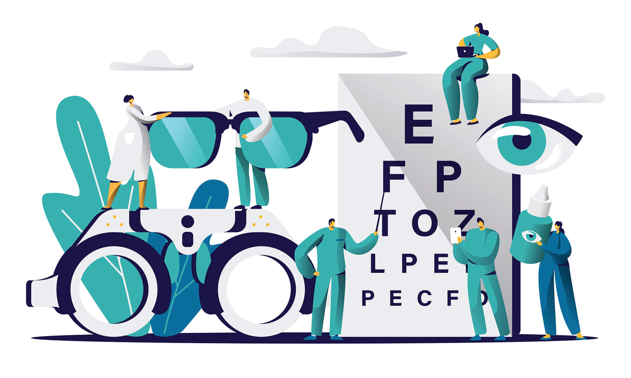 Illustration of Ophthalmology