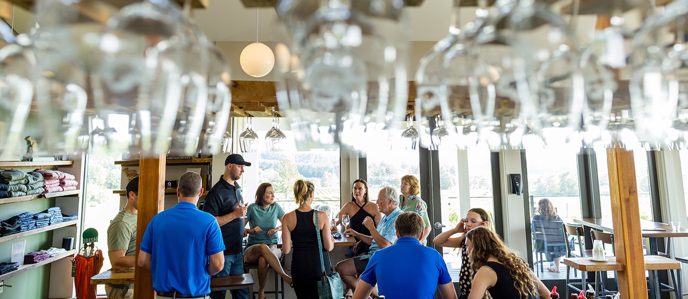 People at a table