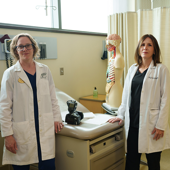Two nurses