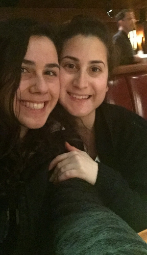 An image of Rachel Israel and her sister