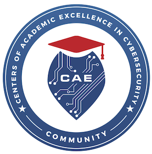 National Security Agency (NSA) National Center of Academic Excellence in Cybersecurity logo