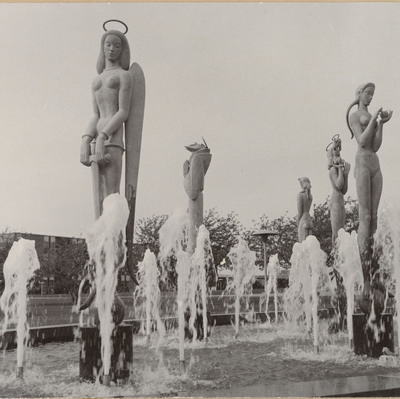 “Saints and Sinners” - sculpture by Marshall Fredericks, 1976